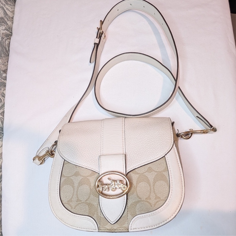 Coach Georgie Saddle Crossbody Bag